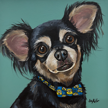 Load image into Gallery viewer, Custom Hand Painted Pet Portraits -Dog or Cat Painting on Canvas - EXPRESSIVE STYLE