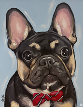 Load image into Gallery viewer, Custom Hand Painted Pet Portraits -Dog or Cat Painting on Canvas - EXPRESSIVE STYLE