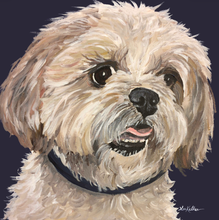 Load image into Gallery viewer, Custom Hand Painted Pet Portraits -Dog or Cat Painting on Canvas - REALISTIC STYLE