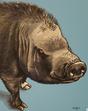 Load image into Gallery viewer, Custom Hand Painted Pet Portraits -Dog or Cat Painting on Canvas - EXPRESSIVE STYLE