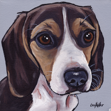 Load image into Gallery viewer, Custom Hand Painted Pet Portraits -Dog or Cat Painting on Canvas - EXPRESSIVE STYLE