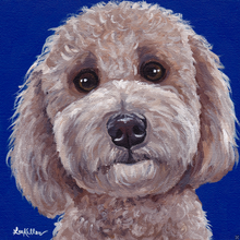 Load image into Gallery viewer, Custom Hand Painted Pet Portraits -Dog or Cat Painting on Canvas - REALISTIC STYLE
