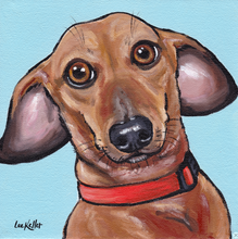 Load image into Gallery viewer, Custom Hand Painted Pet Portraits -Dog or Cat Painting on Canvas - EXPRESSIVE STYLE