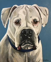 Load image into Gallery viewer, Custom Hand Painted Pet Portraits -Dog or Cat Painting on Canvas - REALISTIC STYLE
