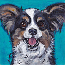Load image into Gallery viewer, Custom Hand Painted Pet Portraits -Dog or Cat Painting on Canvas - EXPRESSIVE STYLE