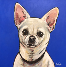 Load image into Gallery viewer, Custom Hand Painted Pet Portraits -Dog or Cat Painting on Canvas - EXPRESSIVE STYLE