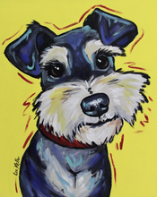 Load image into Gallery viewer, Custom Hand Painted Pet Portraits -Dog or Cat Painting on Canvas - EXPRESSIVE STYLE