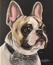 Load image into Gallery viewer, Custom Hand Painted Pet Portraits -Dog or Cat Painting on Canvas - REALISTIC STYLE