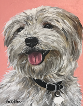 Load image into Gallery viewer, Custom Hand Painted Pet Portraits -Dog or Cat Painting on Canvas - REALISTIC STYLE