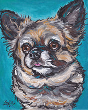 Load image into Gallery viewer, Custom Hand Painted Pet Portraits -Dog or Cat Painting on Canvas - EXPRESSIVE STYLE
