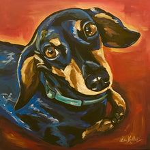 Load image into Gallery viewer, Custom Hand Painted Pet Portraits -Dog or Cat Painting on Canvas - EXPRESSIVE STYLE