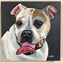 Load image into Gallery viewer, Custom Hand Painted Pet Portraits -Dog or Cat Painting on Canvas - EXPRESSIVE STYLE