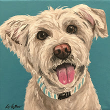 Load image into Gallery viewer, Custom Hand Painted Pet Portraits -Dog or Cat Painting on Canvas - EXPRESSIVE STYLE