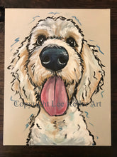 Load image into Gallery viewer, Custom Hand Painted Pet Portraits -Dog or Cat Painting on Canvas - EXPRESSIVE STYLE