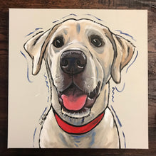 Load image into Gallery viewer, Custom Hand Painted Pet Portraits -Dog or Cat Painting on Canvas - EXPRESSIVE STYLE