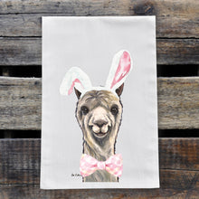 Load image into Gallery viewer, Easter Towel, Alpaca Towel 'EllieMae', Spring Kitchen Decor