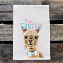 Load image into Gallery viewer, Easter Towel, Alpaca Towel 'Holly', Spring Kitchen Decor