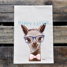 Load image into Gallery viewer, Easter Towel, Alpaca Towel 'Rosie', Spring Kitchen Decor