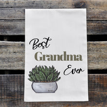 Load image into Gallery viewer, Mother's Day 'Best Grandma Ever' Tea Towel