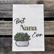 Load image into Gallery viewer, Mother's Day 'Best Nana Ever' Tea Towel