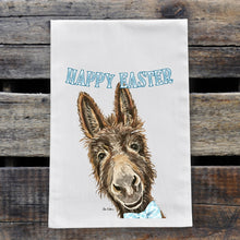 Load image into Gallery viewer, Easter Towel, Donkey Towel 'Raymond', Spring Kitchen Decor