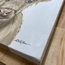 Load image into Gallery viewer, Original Painting of Highland Cow Calf "Copper"