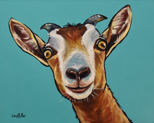 Load image into Gallery viewer, Goat Art, 'Dub' Goat Print