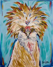 Load image into Gallery viewer, Chicken Art, 'Lola' Chicken Print