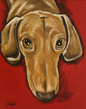 Load image into Gallery viewer, Dog Art, Dachshund Art Print