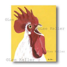 Load image into Gallery viewer, Rooster Art, 'Ralph' Rooster Print