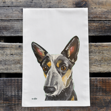 Load image into Gallery viewer, Australian Cattle Dog Towel, Dog Towel, Farmhouse Kitchen Decor