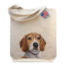 Load image into Gallery viewer, Beagle Tote Bag, Dog Tote Bag