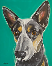 Load image into Gallery viewer, Dog Art Print, Australian Cattle Dog Fine Art Print