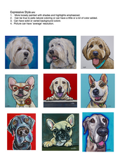 Load image into Gallery viewer, Custom Pet Portraits- Now accepting orders