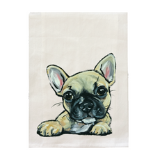 Load image into Gallery viewer, Frenchie, French Bulldog Towel, Dog Towel, Farmhouse Kitchen Decor