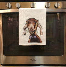 Load image into Gallery viewer, Goat Towel 'Billy', Farmhouse Kitchen Decor