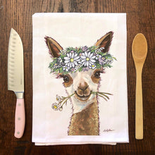 Load image into Gallery viewer, Alpaca Towel 'Rosie', Farmhouse Kitchen Decor
