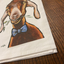 Load image into Gallery viewer, Goat Towel 'Billy', Farmhouse Kitchen Decor