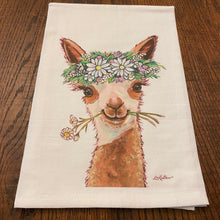 Load image into Gallery viewer, Alpaca Towel &#39;Rosie&#39;, Farmhouse Kitchen Decor
