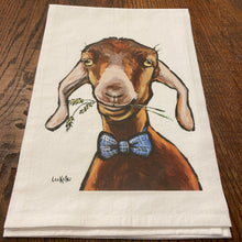 Load image into Gallery viewer, Goat Towel &#39;Billy&#39;, Farmhouse Kitchen Decor
