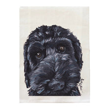 Load image into Gallery viewer, Labradoodle Towel, Dog Towel, Farmhouse Kitchen Decor