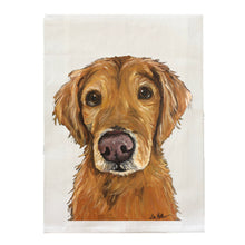 Load image into Gallery viewer, Golden Retriever Towel, Dog Towel, Farmhouse Kitchen Decor
