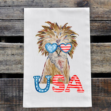 Load image into Gallery viewer, Chicken Towel 'Lola', July 4th Decor