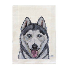 Load image into Gallery viewer, Husky Towel, Dog Towel, Farmhouse Kitchen Decor