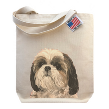 Load image into Gallery viewer, Shih Tzu Tote Bag, Dog Tote Bag