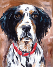 Load image into Gallery viewer, Dog Art Print, Spaniel Fine Art Print
