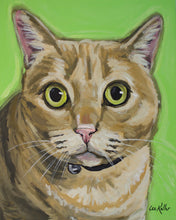 Load image into Gallery viewer, Cat Art Print, Orange Tabby Fine Art Print