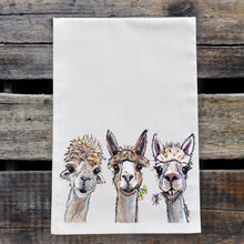 Load image into Gallery viewer, Alpaca Towel 'Trio',  Farmhouse Kitchen Decor
