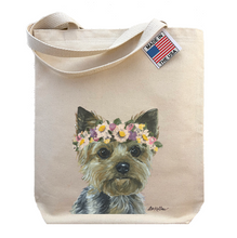 Load image into Gallery viewer, Yorkie Tote Bag, Dog Tote Bag