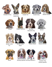 Load image into Gallery viewer, Fall Personalized Dog Breed or Cat Tea Towel - Customized Dog Kitchen Towel
